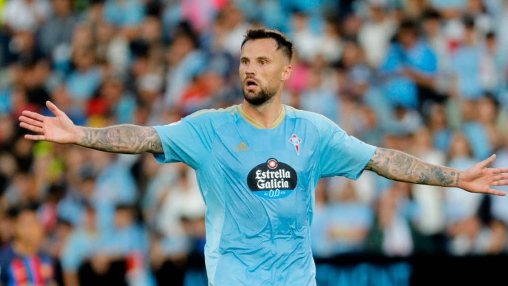 Haris Seferovic im Einsatz für Celta Vigo.