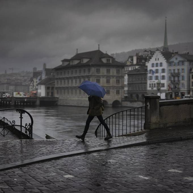 Regen, Regen, Regen – so steht es um die Hochwassergefahr in Zürich