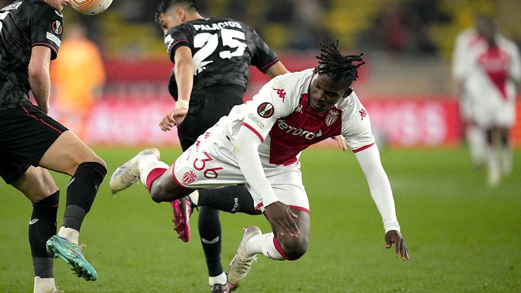 Breel Embolo musste in Montpellier verletzt vorzeitig vom Platz