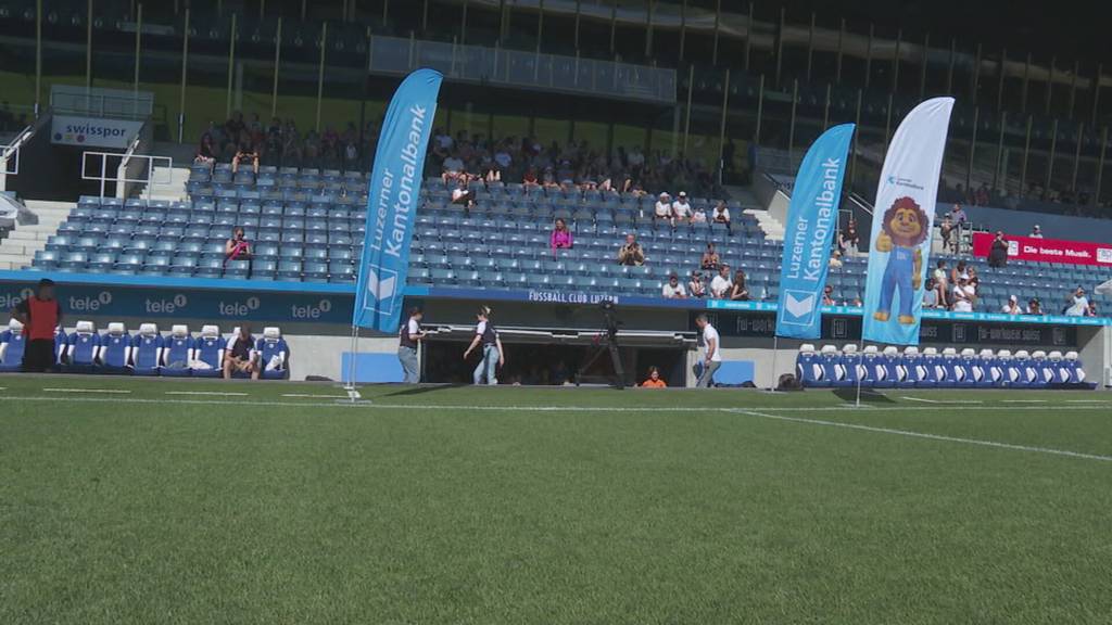 Kids dürfen mit FCL-Stars trainieren