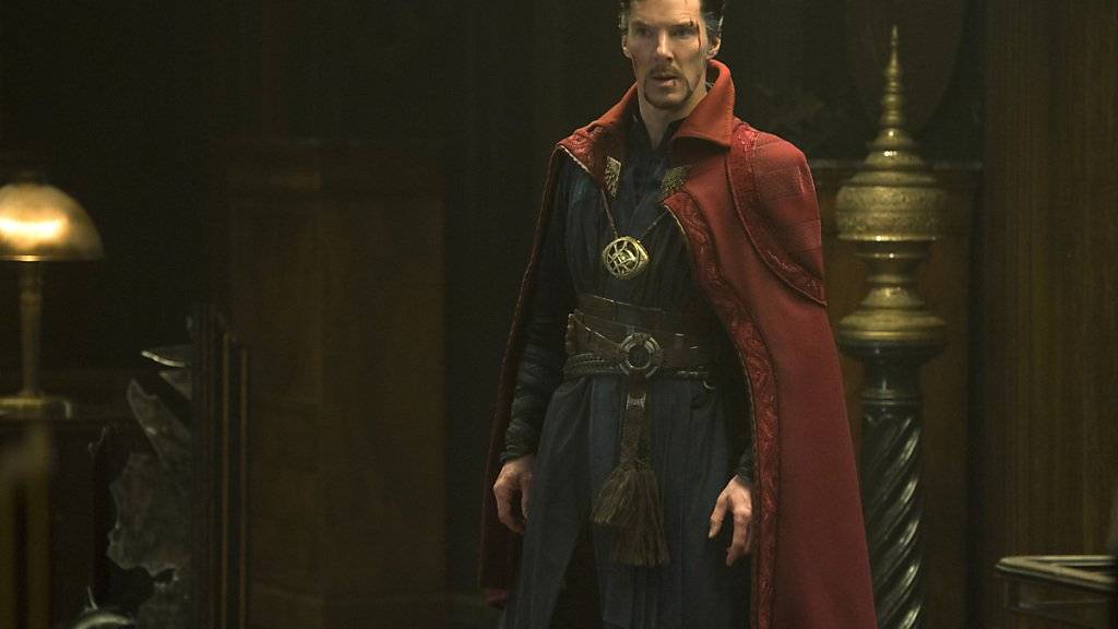 Benedict Cumberbatch lockt als «Dr. Strange» in Nordamerika die Massen in die Kinos. (Archivbild)