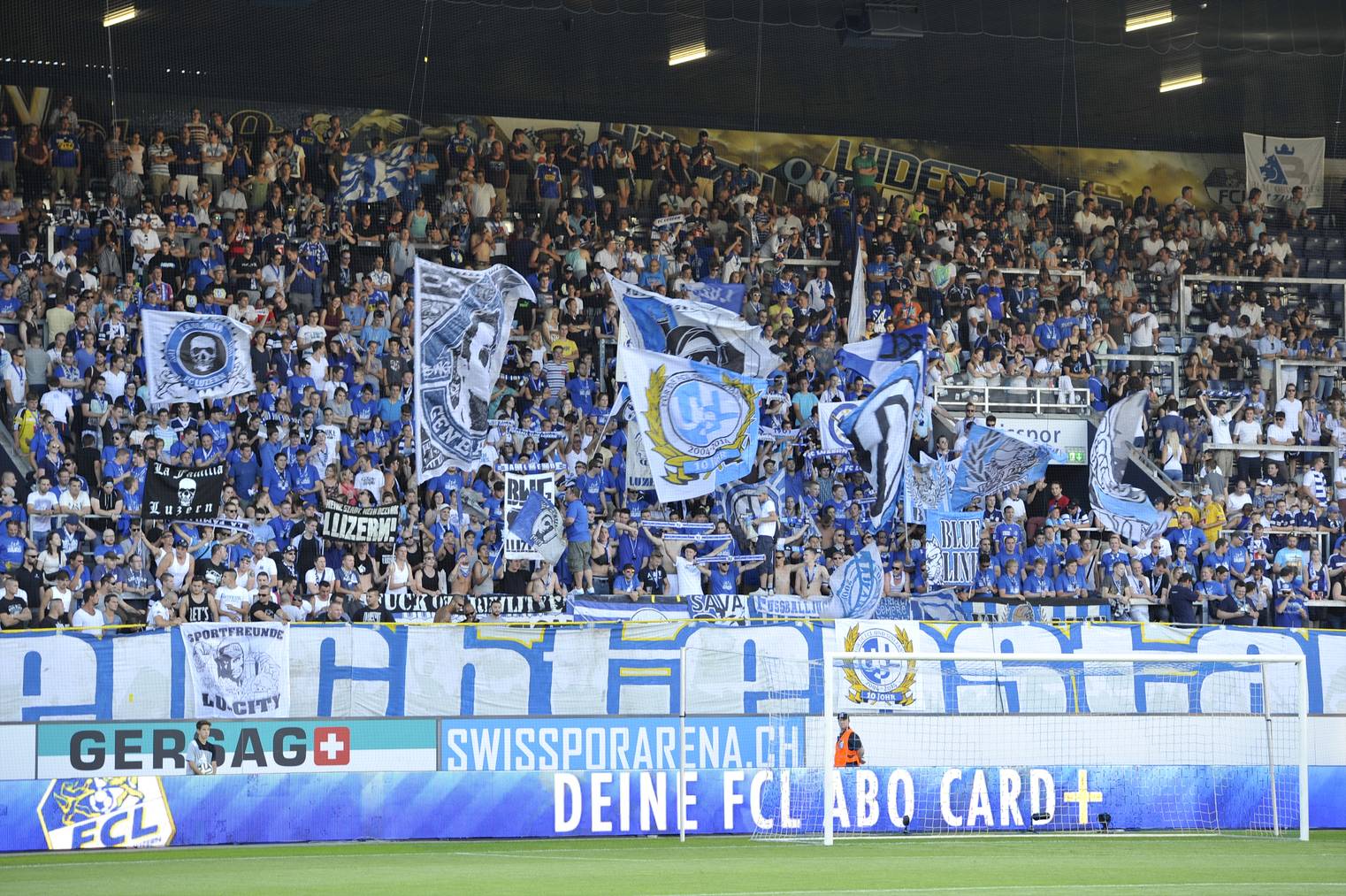 Fans FC Luzern.