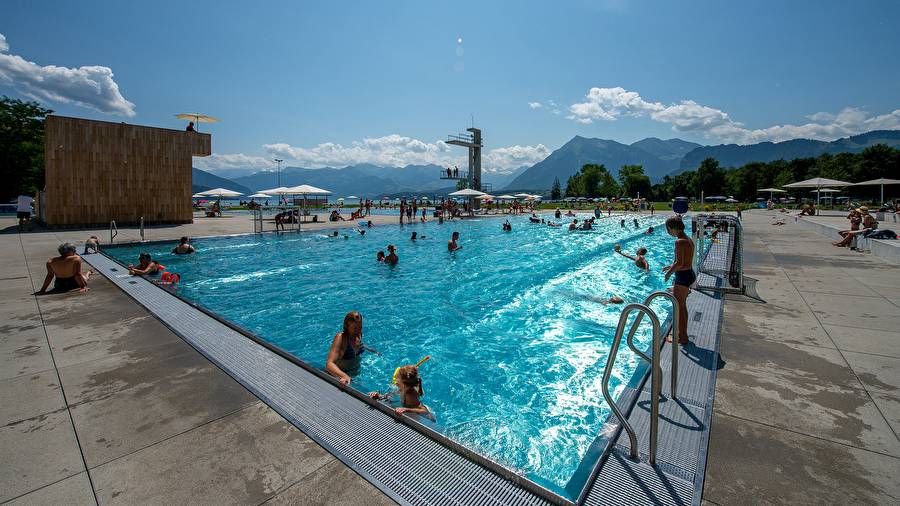 Das Thuner Strandbad «Strämu» startet am Wochenende in die Saison.