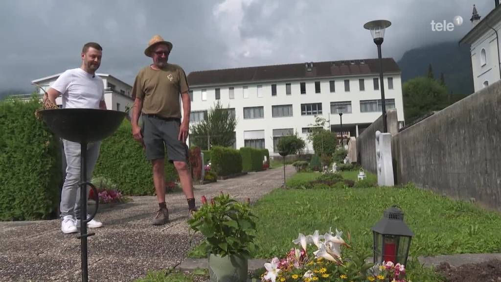 Grabschmuck gestohlen? Auf dem Friedhof fehlt ein Tännchen