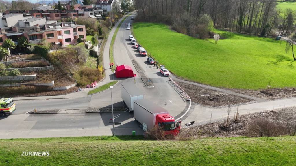 LKW-Chauffeur in Rüschlikon tödlich verletzt