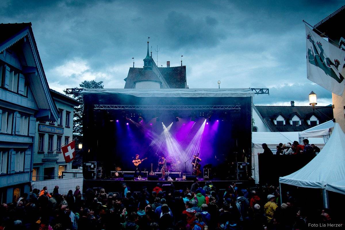 Dieses Wochenende in Appenzell: das Postplatzfestival. (Bild: Postplatzfestival/Lia Herzer)