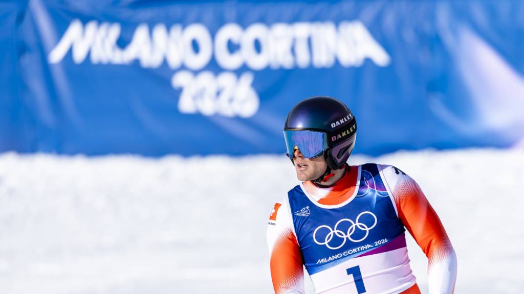 Stefan Rogentin zeigte im zweiten Abfahrts-Training in Bormio eine solide Fahrt ohne Schnitzer