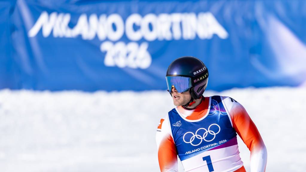 Stefan Rogentin zeigte im zweiten Abfahrts-Training in Bormio eine solide Fahrt ohne Schnitzer
