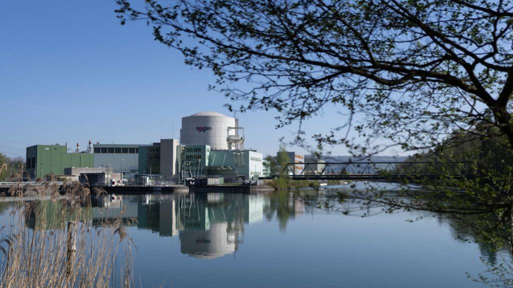 Das AKW Beznau hat seine Leistung gedrosselt, weil das Wasser der Aare die 25-Grad-Marke erreicht hat. (Archivbild)