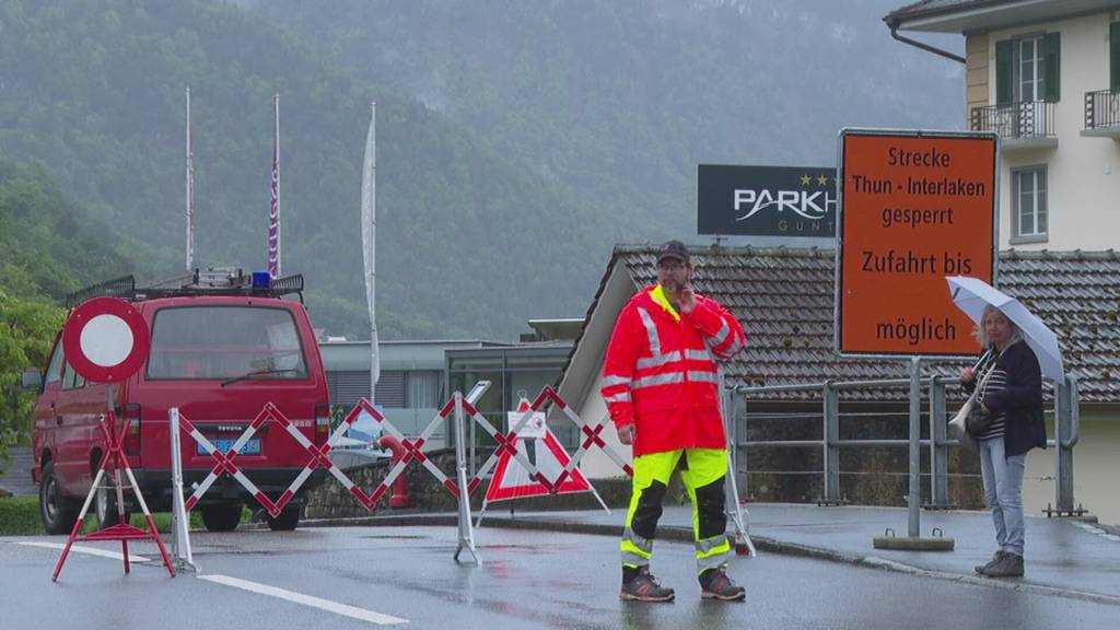 Hangrutsch am Thunersee