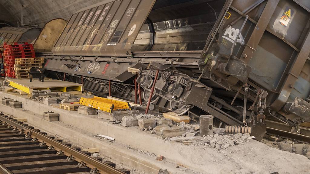 Normalbetrieb im Gotthard-Basistunnel wohl erst ab September 2024