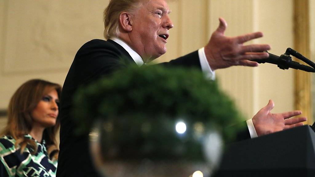 US-Präsident Donald Trump zeigte sich am Donnerstag (Ortszeit) zuversichtlich für einen baldigen Abschluss der Gespräche mit China im Handelsstreit.