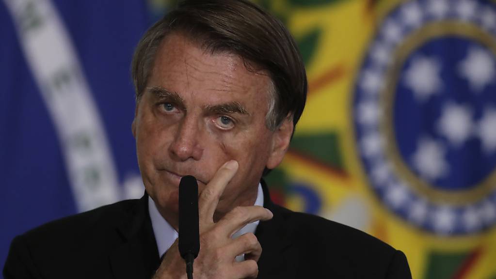 Jair Bolsonaro, Präsident von Brasilien, steht im Zusammenhang mit Impfstoffdeals unter Korruptionsverdacht.