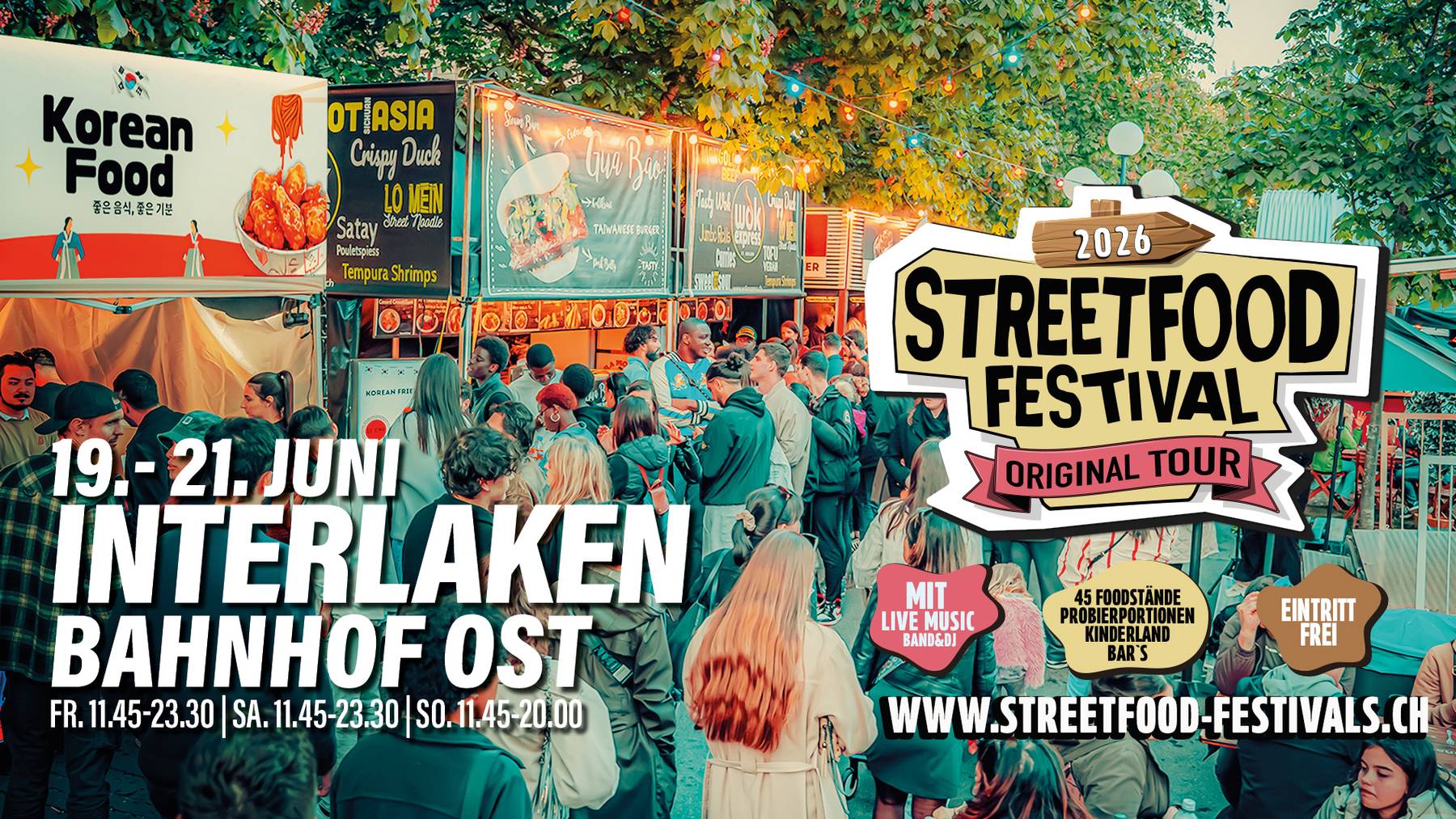 Streetfood Festival - Interlaken