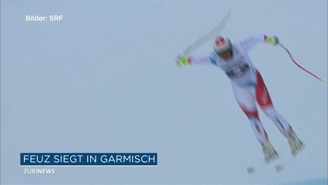 Beat Feuz gewinnt Olympia-Hauptprobe in Garmisch