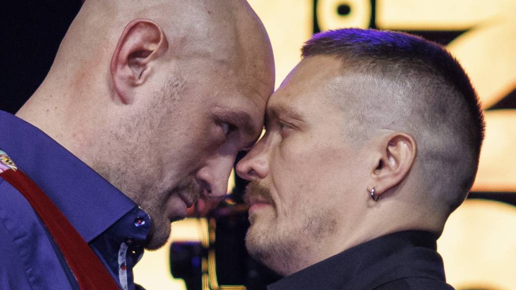 Bereit für das «Jahrhundert-Kampf»: Tyson Fury (links) und Oleksandr Usyk