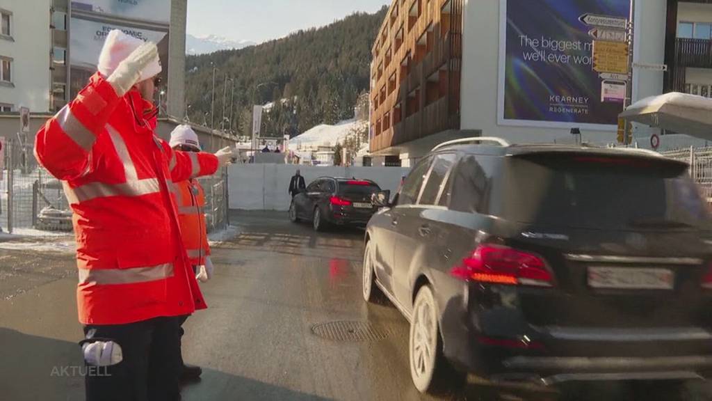 Alle Augen sind am WEF auf Selenski gerichtet