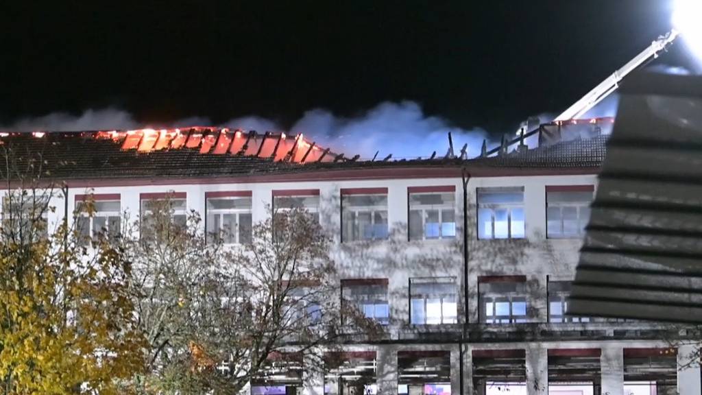 Brand in Industriegebäude in Langendorf