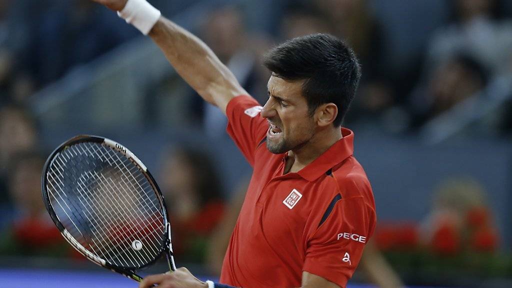 Zweiter Turniersieg in Madrid nach 2011: Novak Djokovic