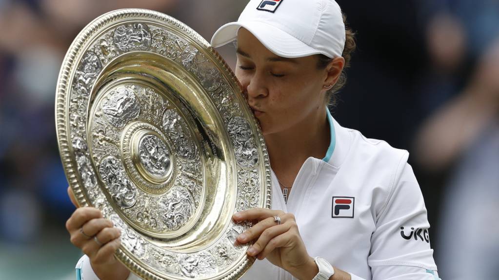 Höhepunkt ihres Jahres: In Wimbledon gewann Ashleigh Barty ihren zweiten Grand-Slam-Titel nach dem French Open 2019
