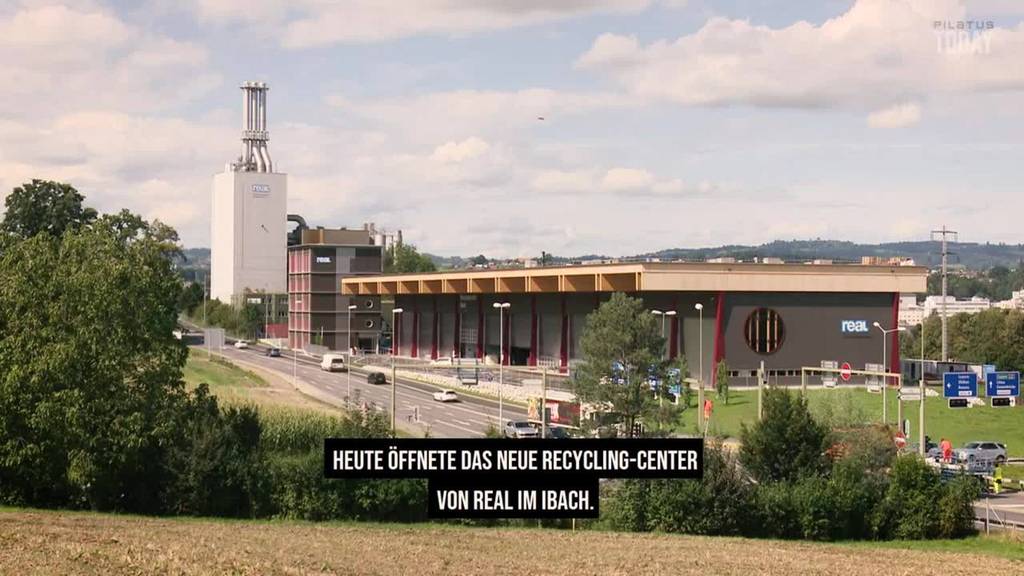 Neues Recyclingcenter im Ibach eröffnet