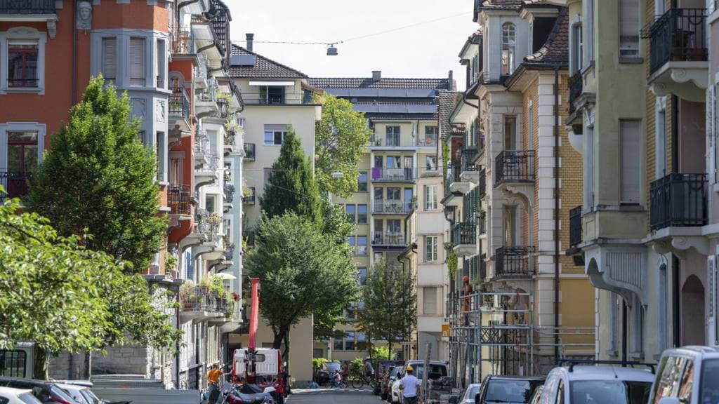 Eine Quartierstrasse im Bruchquartier in der Stadt Luzern. (Archivbild)