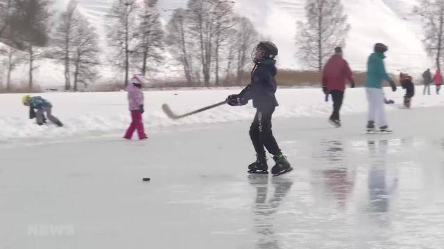 Schwarzsee wieder bereit zum Schlittschuhlaufen