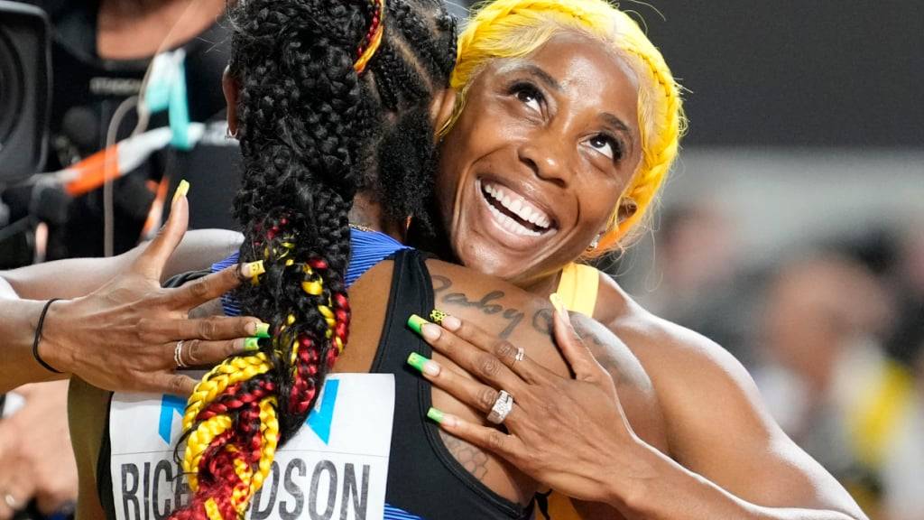 Shelly-Ann Fraser-Pryce strahlt: Die neunte WM-Teilnahme ist geschafft (Archivaufnahme)