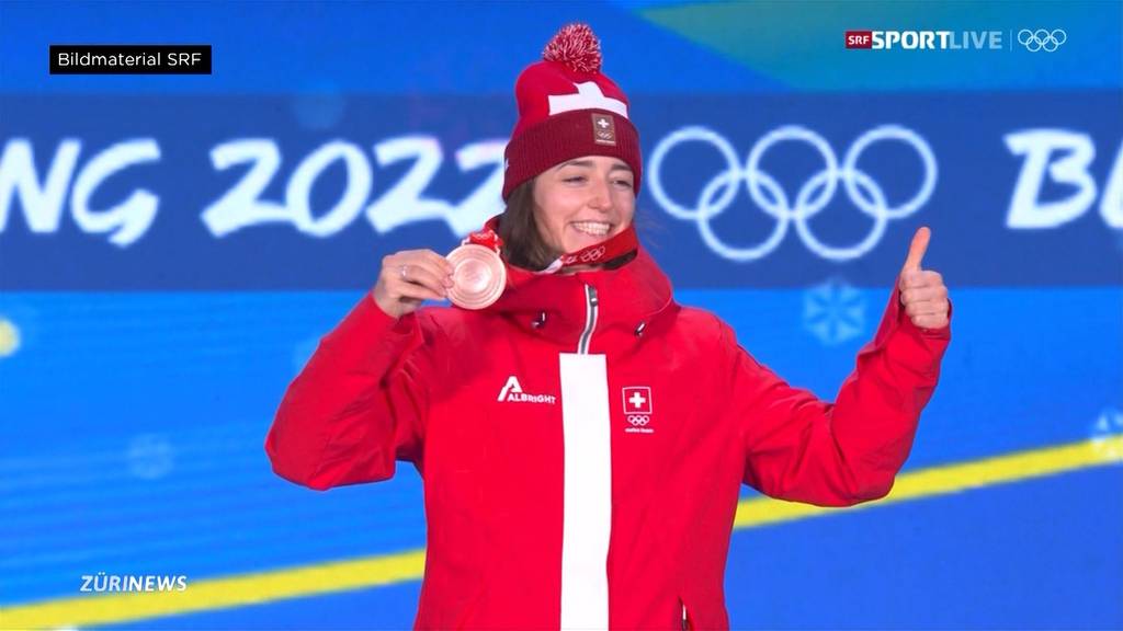 Olympische Spiele: Freeskierin Mathilde Gremaud gewinnt Bronze
