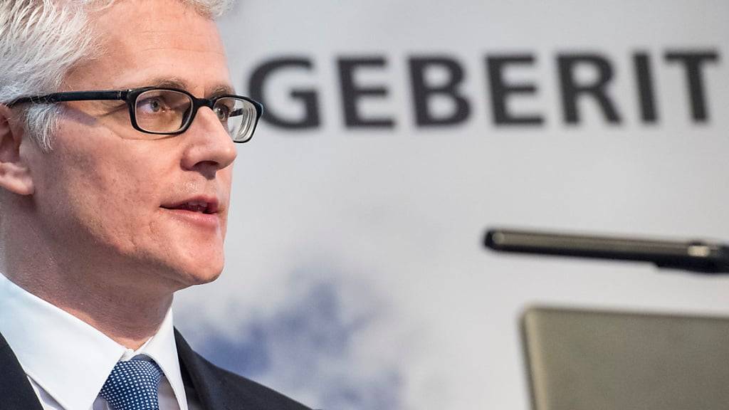 Geberit unter der Leitung von Konzernchef Christian Buhl hat im Geschäftsjahr 2023 weniger Umsatz gemacht. Schuld war die schwache Baukonjunktur in weiten Teilen Europas, aber auch der starke Franken. (Archivbild)