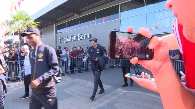 ManU-Stars sind in Bern gelandet