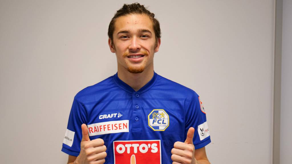 Neuzugang Jordy Wehrmann im FCL-Trikot.