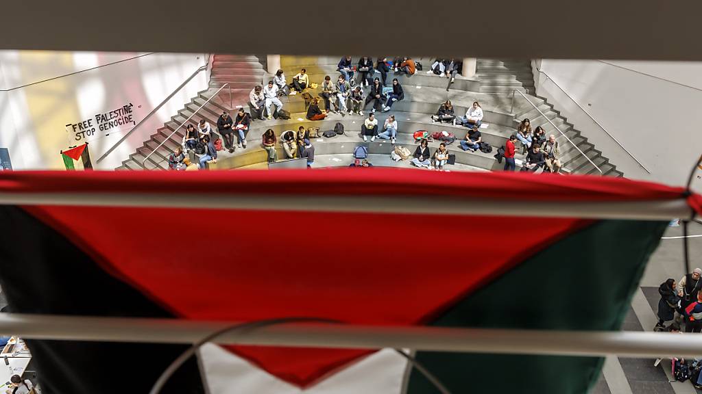 Protest: Studierende an der Universität Genf. (Archivbild)