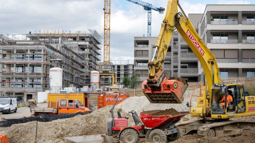 Das Wachstum der Schweizer Wirtschaft wird laut IWF von der Bautätigkeit, dem privaten Konsum und den Reallohnzuwächsen gestützt. (Archivbild)