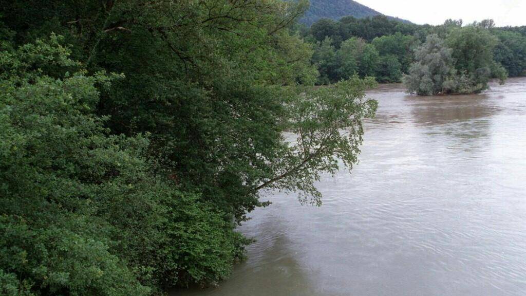 Im Wasserkanton Aargau sollen mehr Feuchtgebiete zur Sicherung und Stärkung der Biodiversität geschaffen werden. Das Bild zeigt die Mündung der Reuss in die Aare in Windisch AG. (Archivbild)