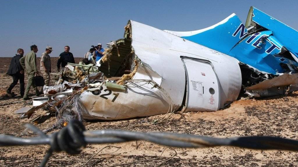 Laut den USA und Grossbritannien deutet vieles darauf hin, dass eine Bombe den russischen Flieger in Ägypten zum Absturz brachte.