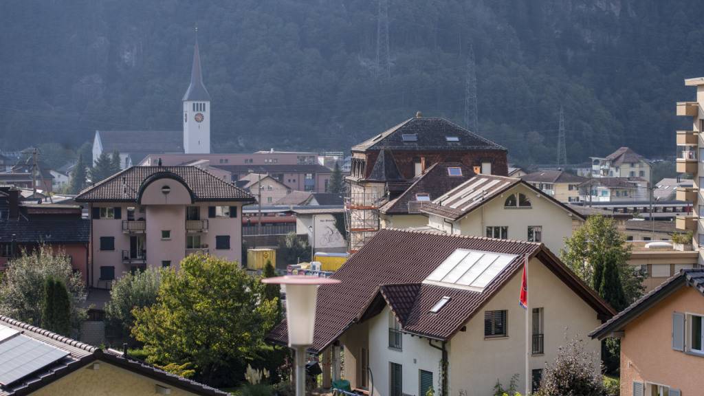 Erstfeld kann nur eines von zwei gewichtigen Bauvorhaben realisieren. (Archivaufnahme)