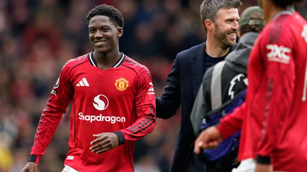 Kobbie Mainoo gelang der Siegtreffer im Old Trafford