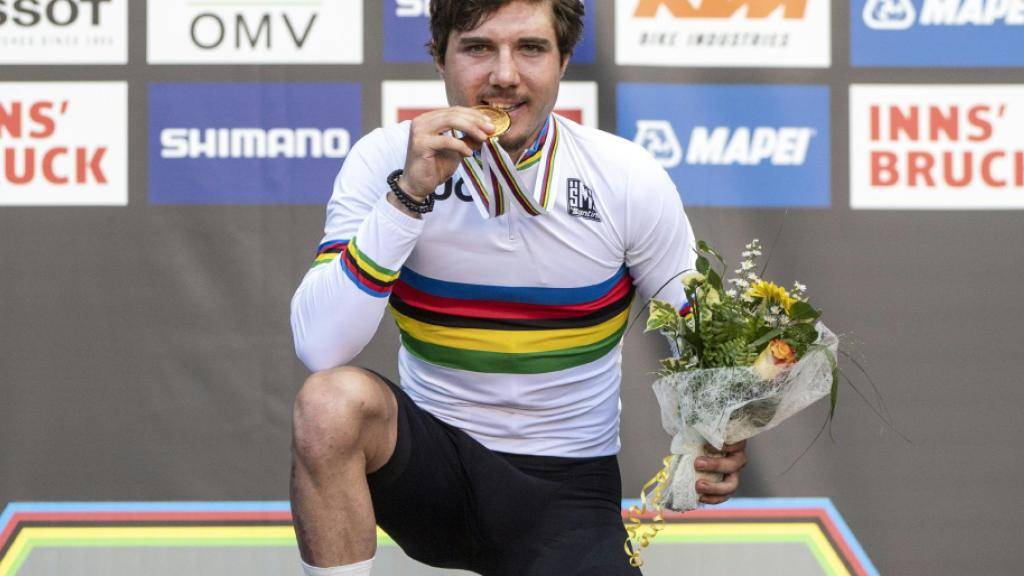 Marc Hirschi gewann im September als erster Schweizer Radsportler überhaupt WM-Gold im U23-Strassenrennen