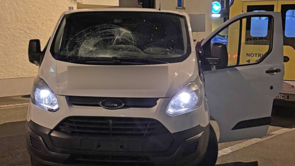 Der Lieferwagenfahrer musste seinen Führerausweis abgeben.