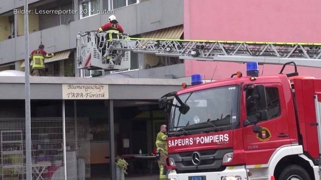 Wegen Rauchvergiftung im Spital