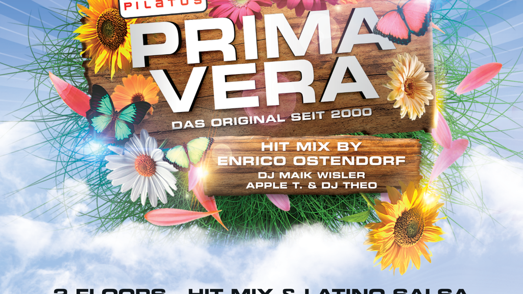 Radio Pilatus Ü30 Primavera Party: Der Frühling kann kommen