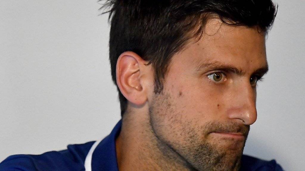 Einer der grossen Abwesenden in London: Novak Djokovic musste seine Saison bereits im Juli beenden
