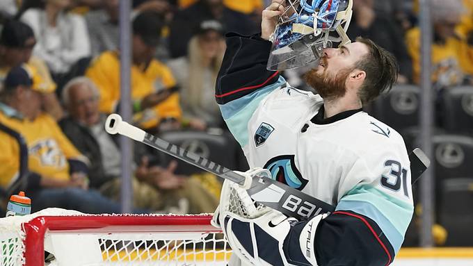 Deutschlands Top-Goalie Grubauer verliert mit den Seattle Kraken