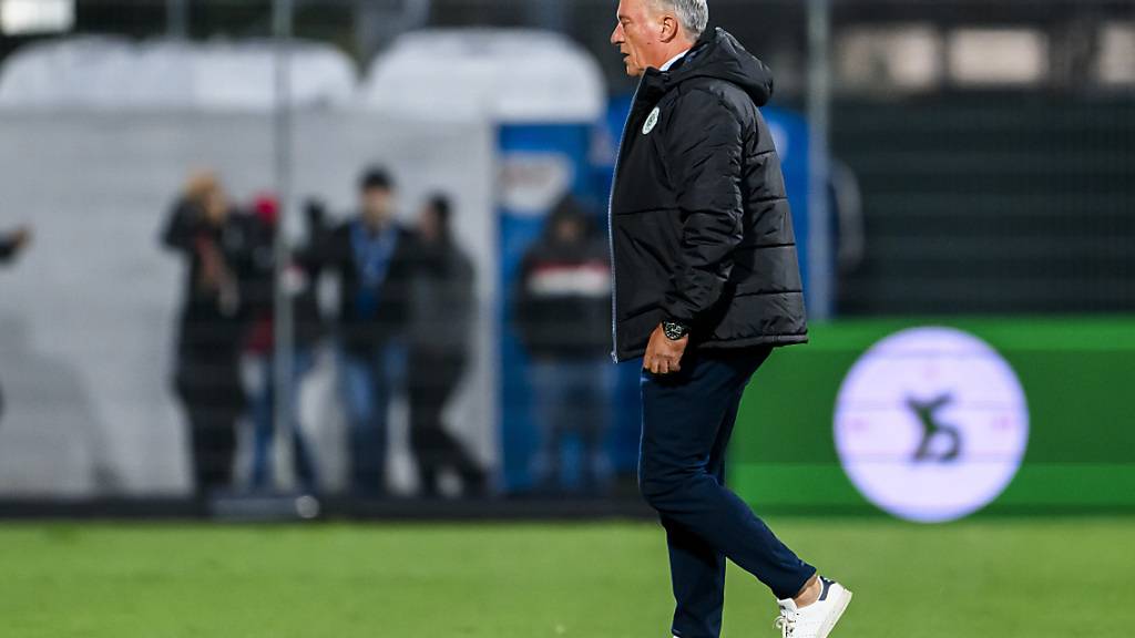 Trainer Marco Schällibaum muss bei Super-League-Aufsteiger Yverdon trotz gutem Saisonstart gehen