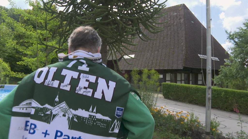 Erzfeinde: Ausgerechnet in Langenthal wird EHC Olten-Fahne aus Garten geklaut