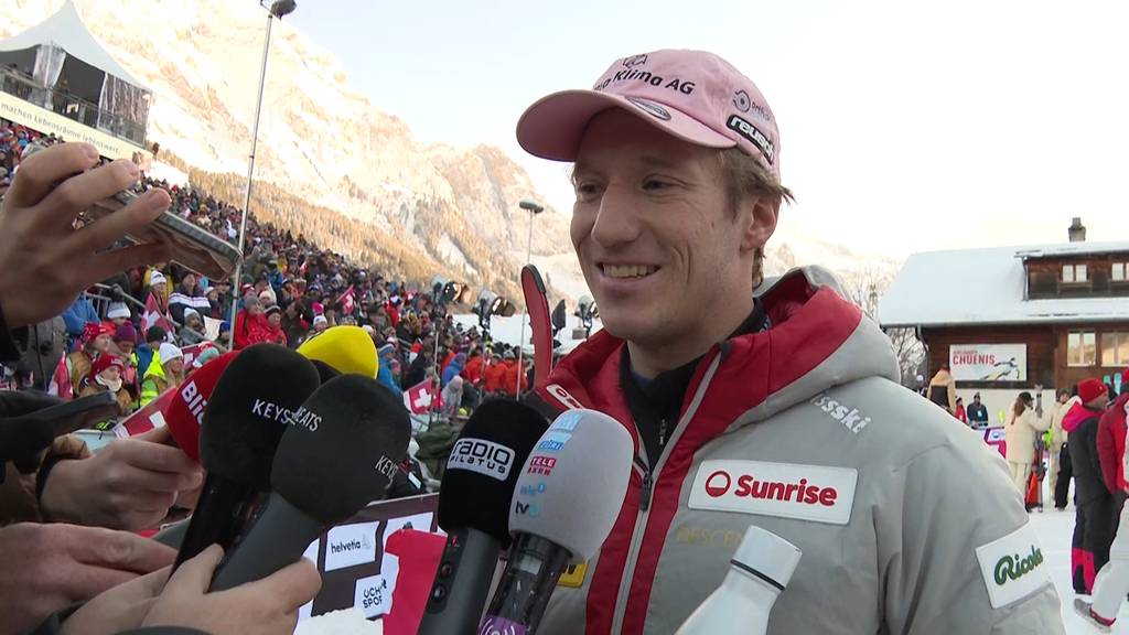 «Im letzten Steilhang bin ich quasi geflogen»: Tanguy Nef in Adelboden bester Schweizer