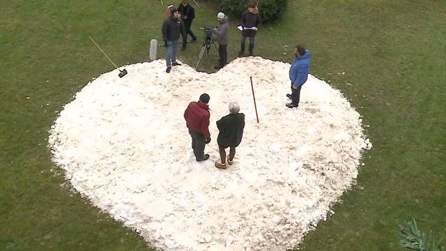 Schnee erwärmt Herzen in Biberist