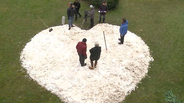 Schnee erwärmt Herzen in Biberist