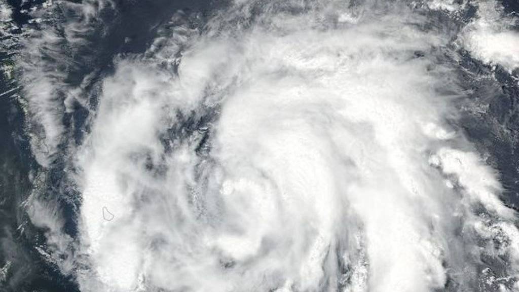 Hurrikan «Maria» bedroht die französische Karibikinsel Guadeloupe.
